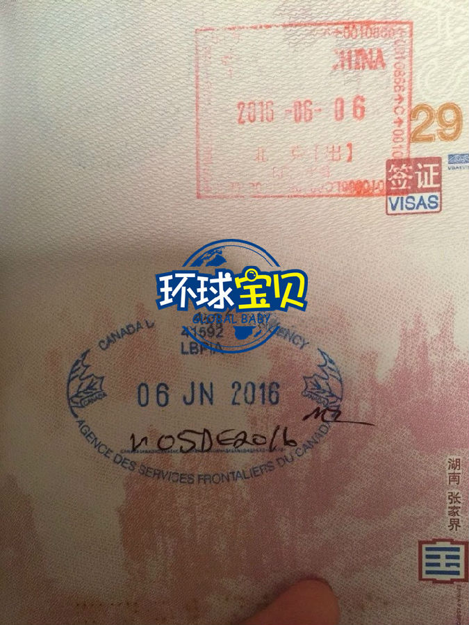 赴加拿大生子入境指导