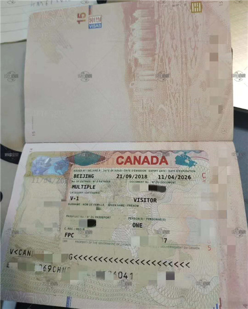 上海去加拿大生子签证