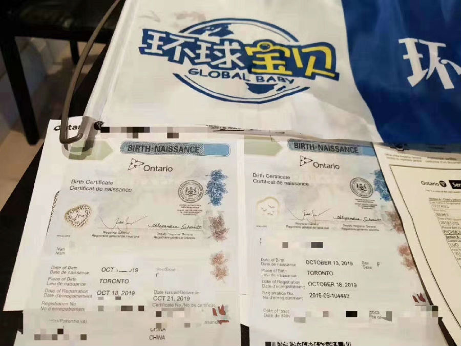 到加拿大生小孩